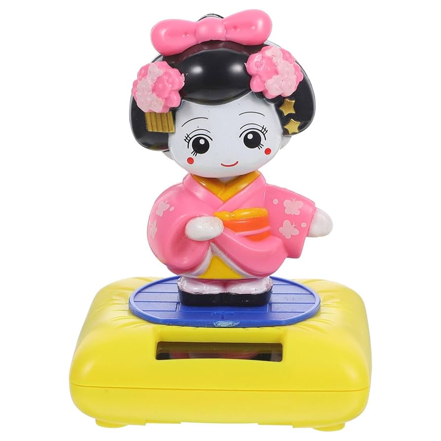 オリエンタル坊や 中】首振り人形 カラーver.ライトブルー 箱付き