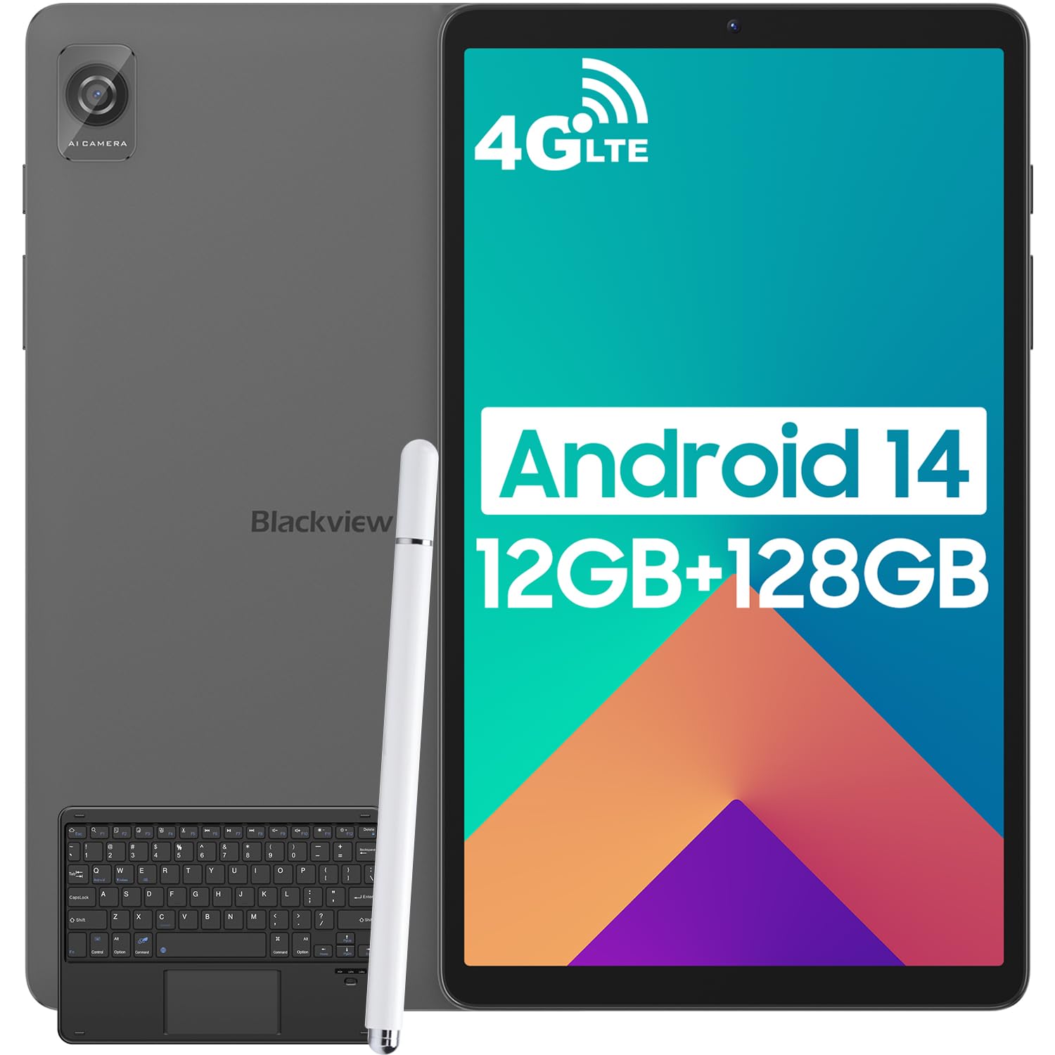 Amazon.co.jp: Blackview Tab60 8.68インチ Android14タブレット 12GB+
