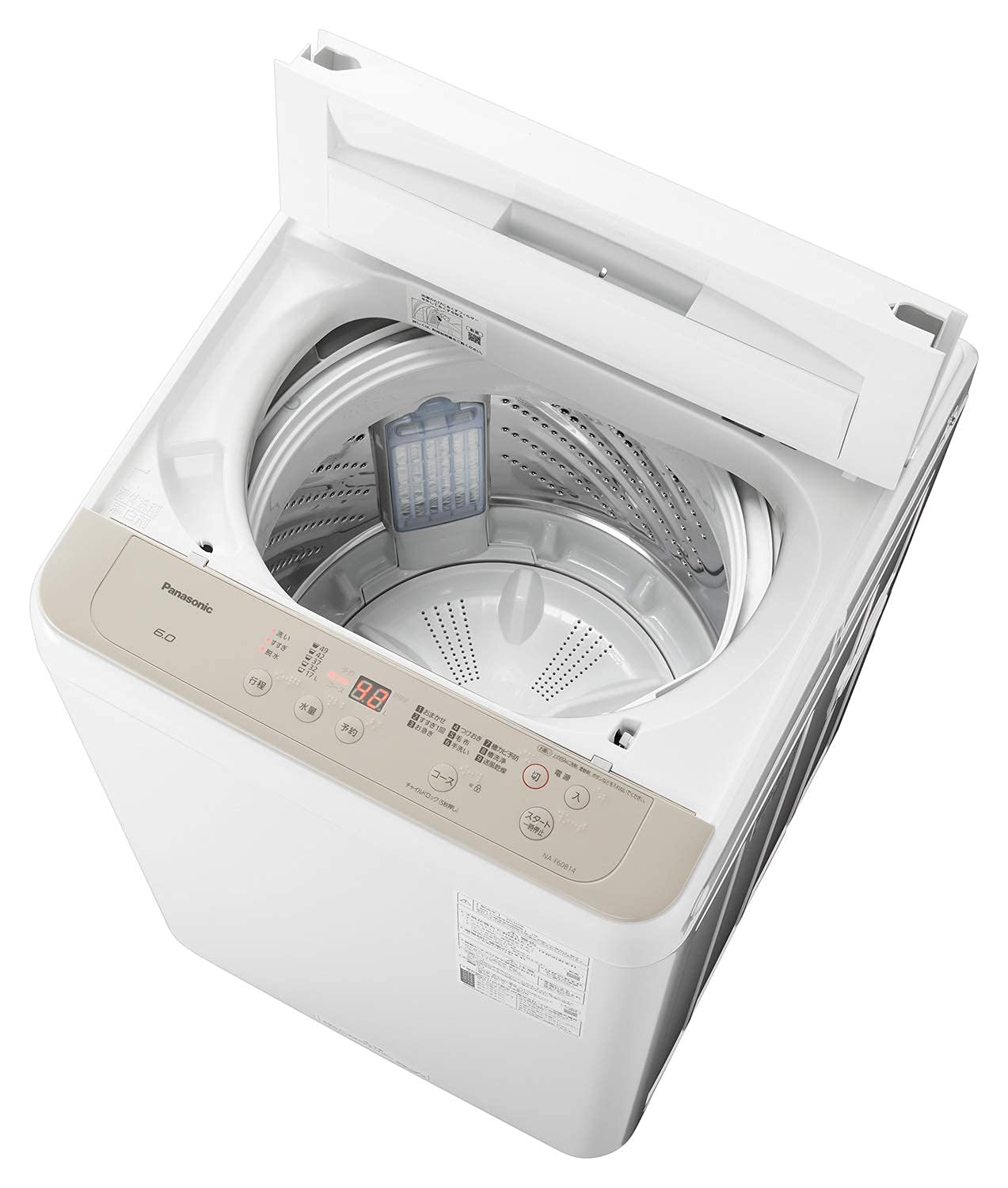 Amazon.co.jp: パナソニック 全自動洗濯機 洗濯 6kg ビッグウェーブ