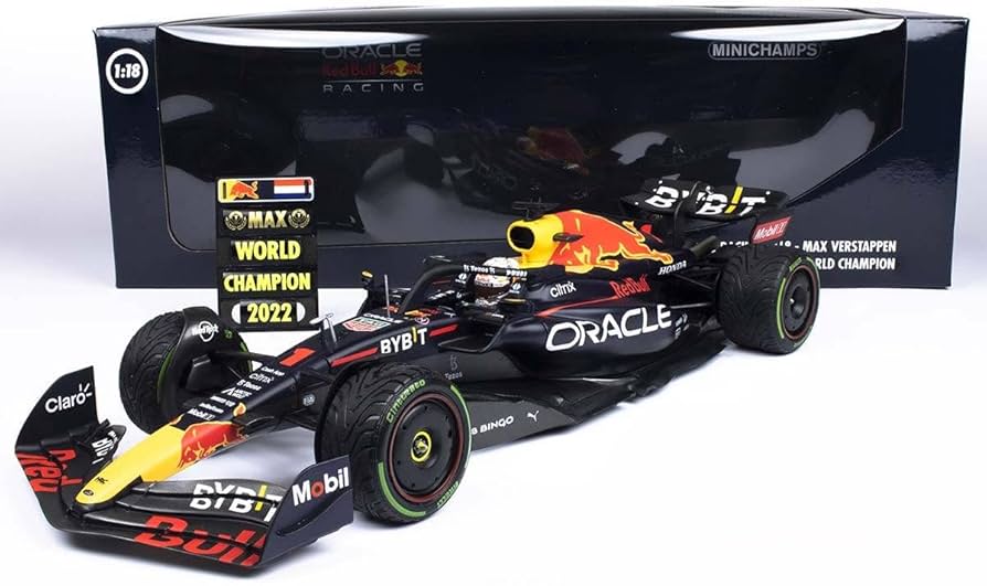 Amazon | ミニチャンプス 1/18 オラクル レッドブル レーシング RB18