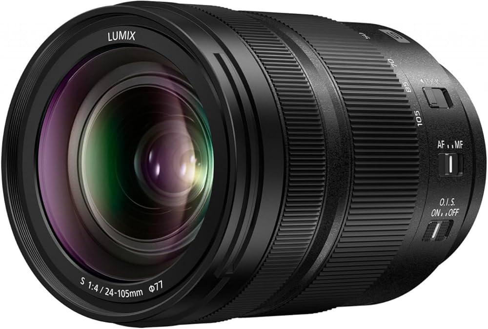 Panasonic LUMIX S Pro 24-105 F4 Geniş Açı Zoom Lens : Amazon.com