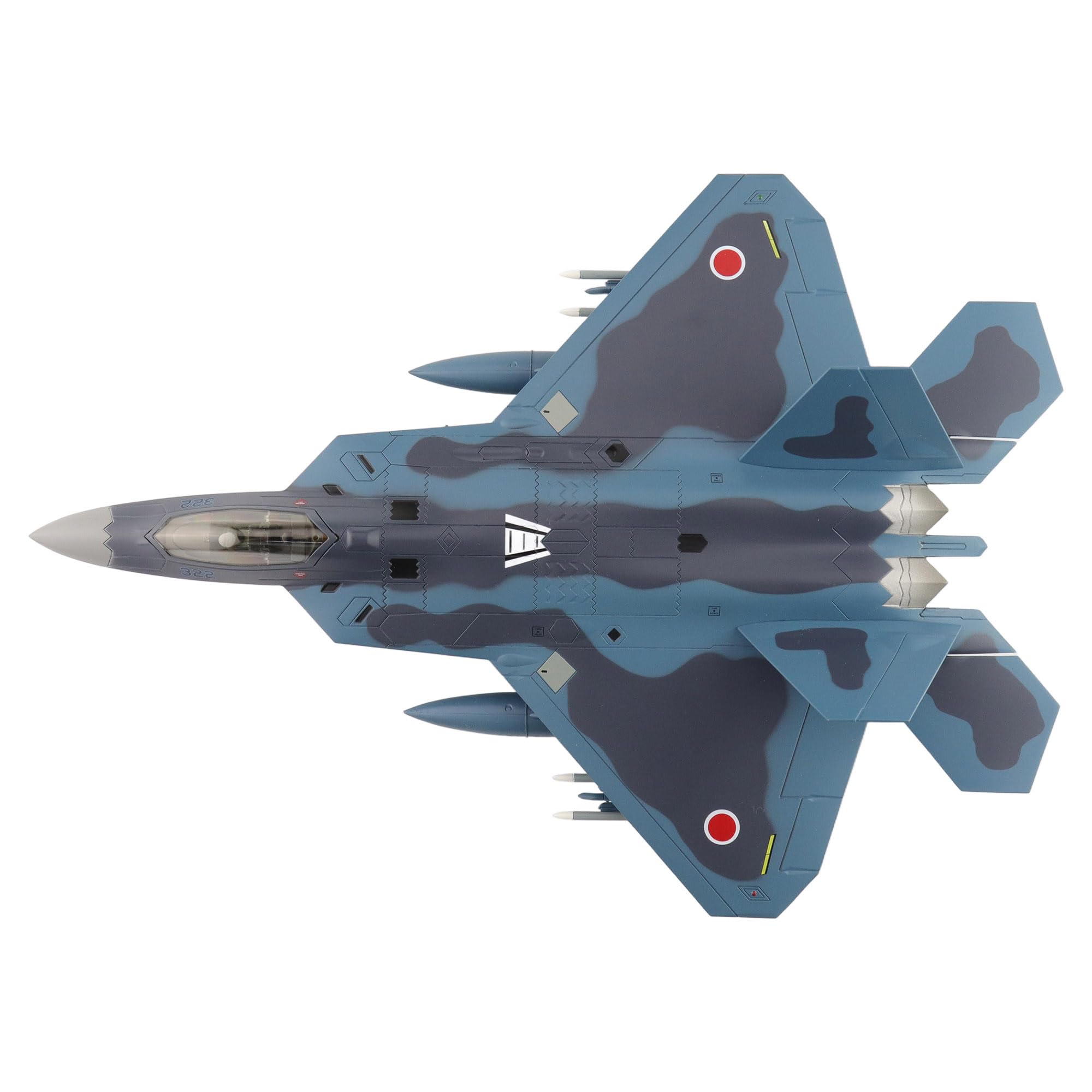 Amazon.co.jp: HOBBY MASTER 1/72 F-22 ラプター 航空自衛隊 想定塗装