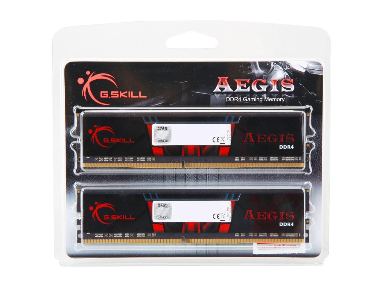 G.SKILL AEGIS Series DDR4 RAM 32GB (2x16GB) 2666MT/s CL19-19-19-43