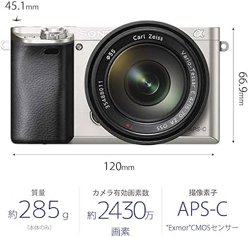 Amazon | SONY ミラーレス一眼 α6000 パワーズームレンズキット E PZ