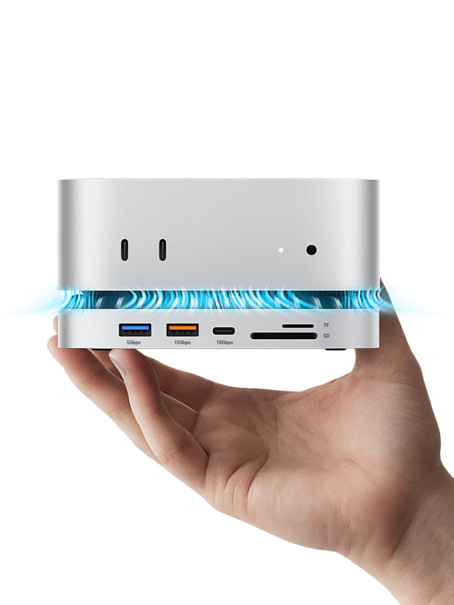 Amazon | Mac Mini M4 対応ハブ MOVE SPEED USB-Cハブ 【10-in-1全能型