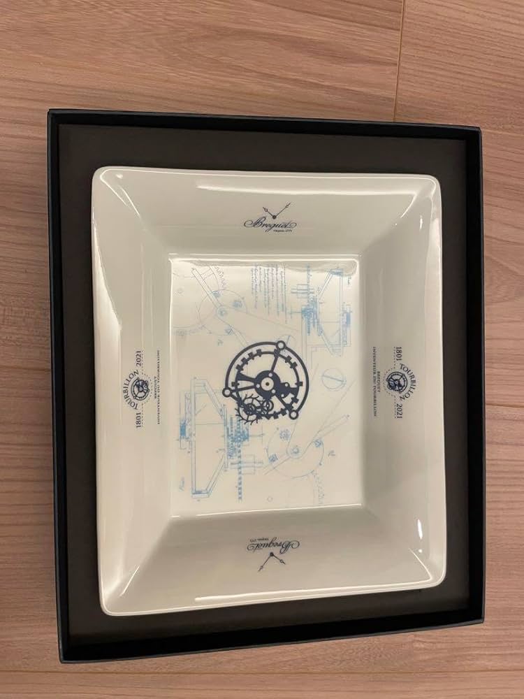 BREGUET ブレゲ Limoges リモージュ 陶器皿 プレート トレイ 盆