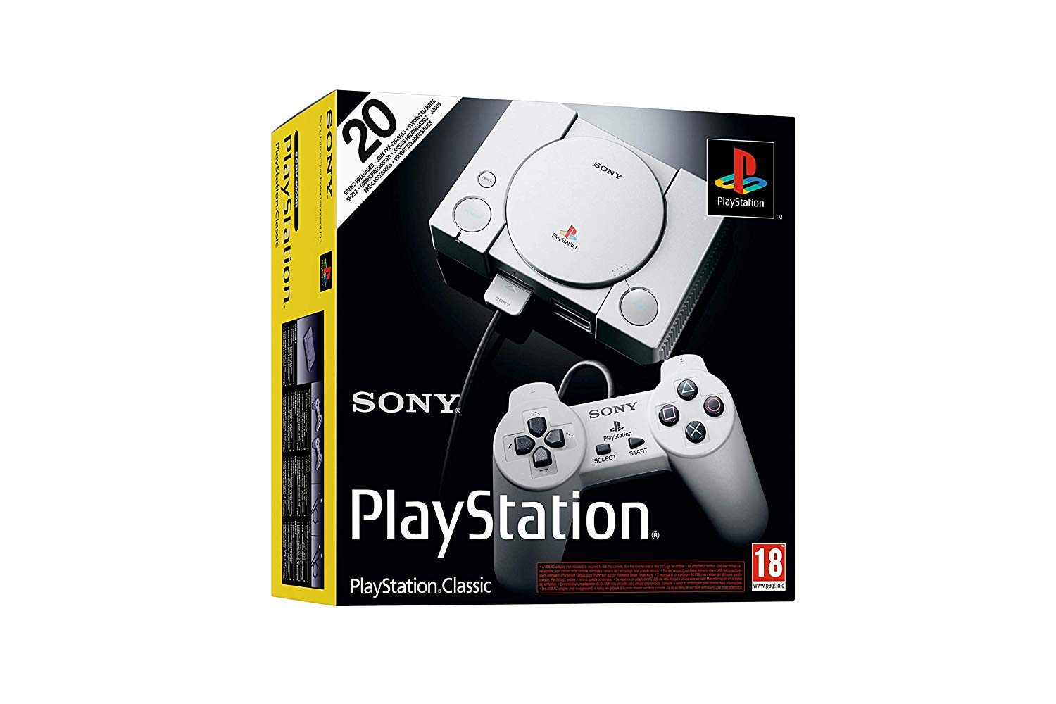 Amazon.com: Sony Playstation Classic Console with 20 Playstation
