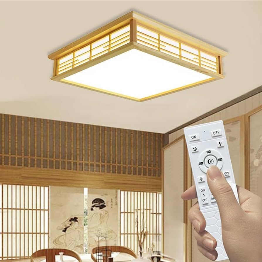 Amazon.co.jp : シーリングライト 和室 5-7畳 和室照明 無階段調光調色
