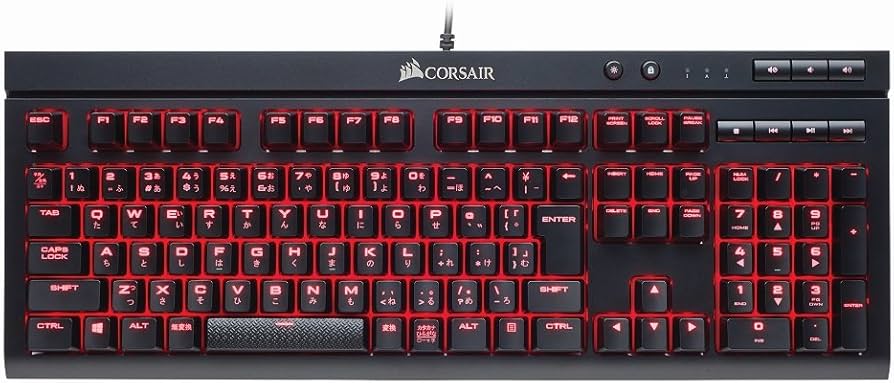 Amazon.co.jp: Corsair K68 Cherry MX Red -日本語ゲーミング