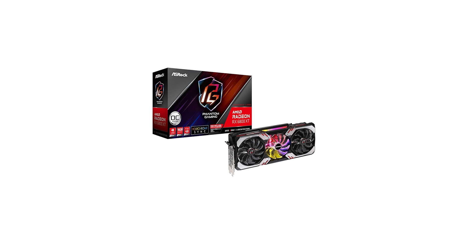 Amazon.com: ASRock RX 6800 XT PG D 16G OC AMD Radeon RX6800XT