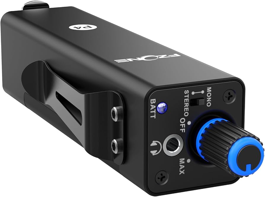 Amazon.com: FZONE P4 in-Ear Monitor Amplifier P5 4-Channel Stereo