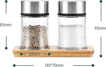 Amazon｜VKCHEF 調味料入れ 砂糖入れ スパイスボトル 塩 コショウ入れ