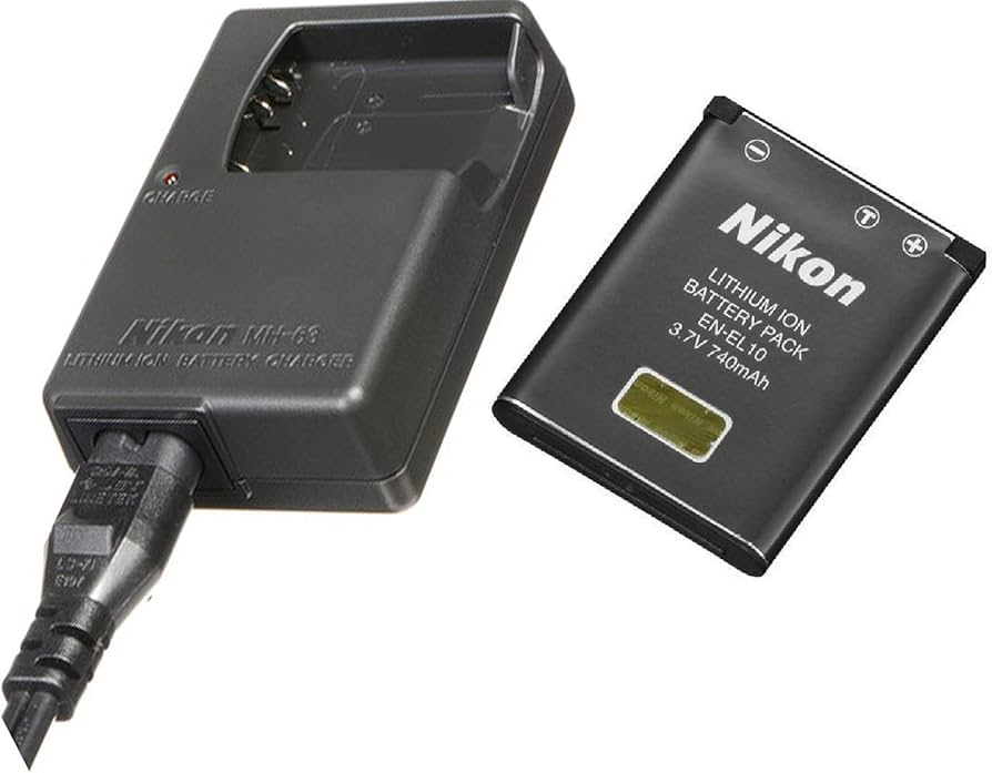 Amazon | MH-63 MH63 充電器 EN-El10バッテリー用 Coolpix S60 S80