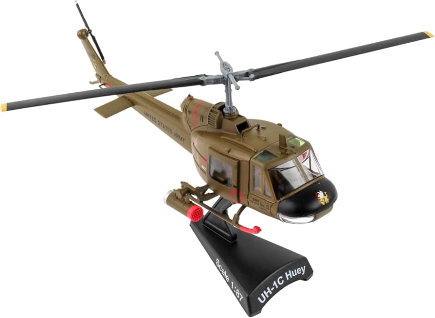Amazon | POSTAGE STAMP 1/87 UH-1 アメリカ陸軍 第1騎兵師団 Gunship