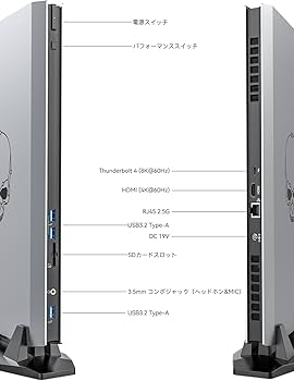 Amazon.co.jp: MINISFORUM DeskMini NUCXI7ミニPC 第11世代 Core i7