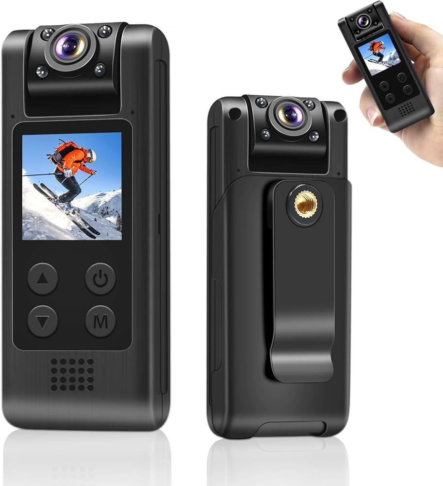 Amazon | LXMIMI ウェアラブルカメラ アクションカム 4K ハンディ