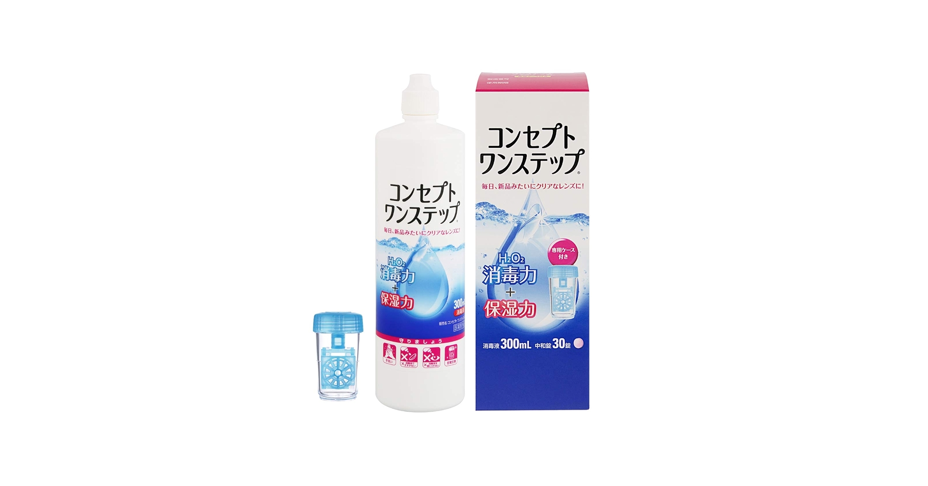 Amazon | コンセプトワンステップ 300ml×1本 | AMO | 洗浄・保存液