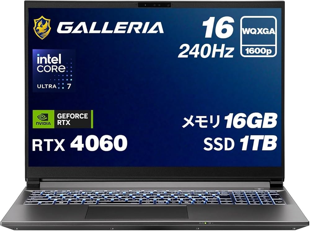 Amazon.co.jp: ガレリア ゲーミングノートPC GALLERIA XL7C-R46-6