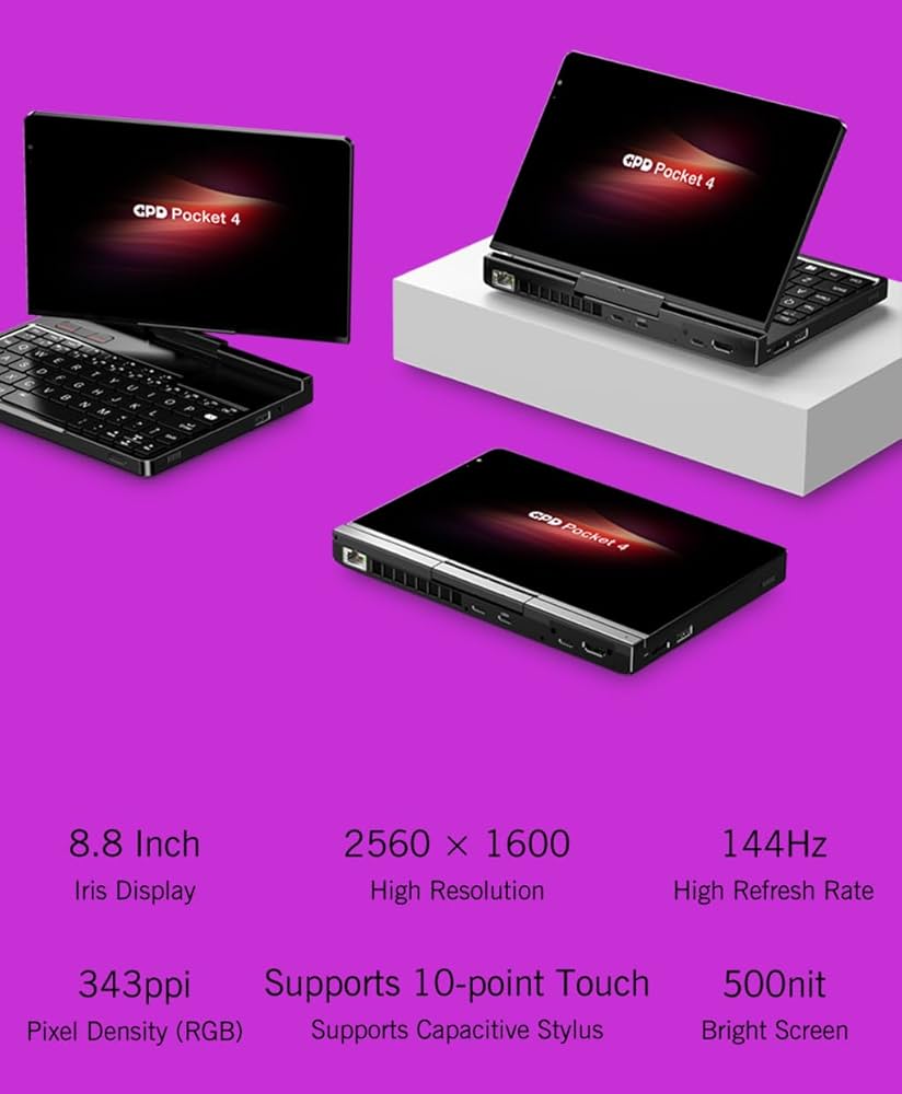 Amazon.com: GPD Pocket 4 Mini Laptop 8.8