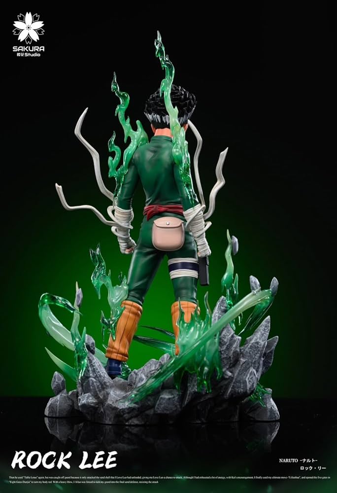 ナルト ロック・リー ガアラ フィギュア ガレージキット ナルト ロック