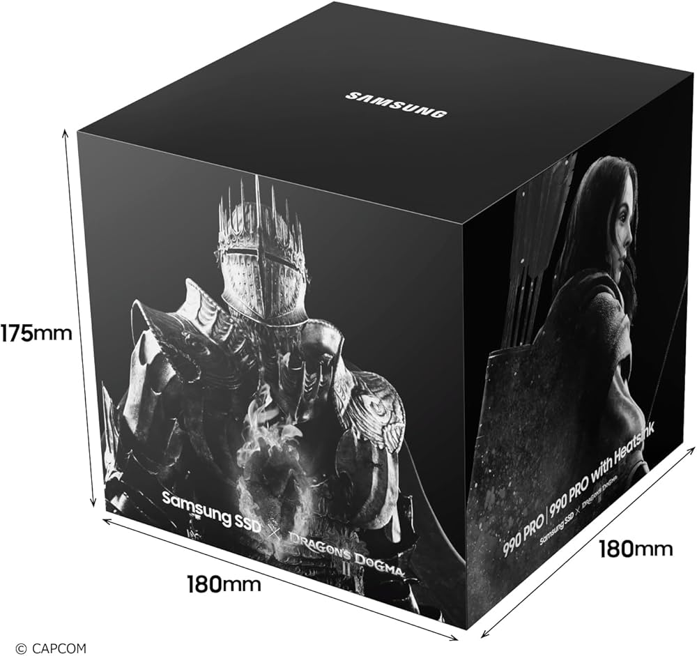 Amazon.co.jp: Samsung 990 PRO ヒートシンクモデル 2TB ドラゴンズ