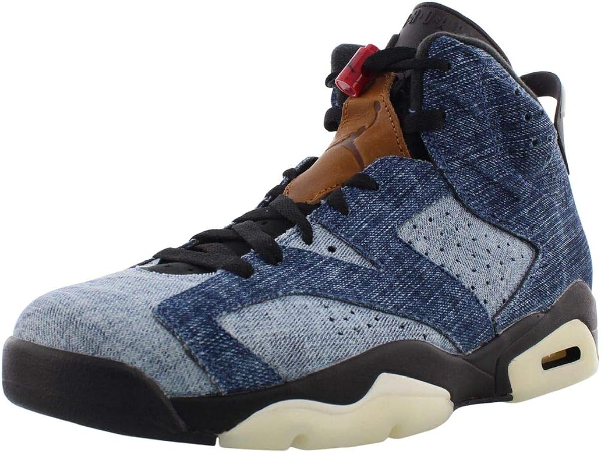 Amazon.com | Nike Mens Air Jordan 6 Retro Washed Denim Washed