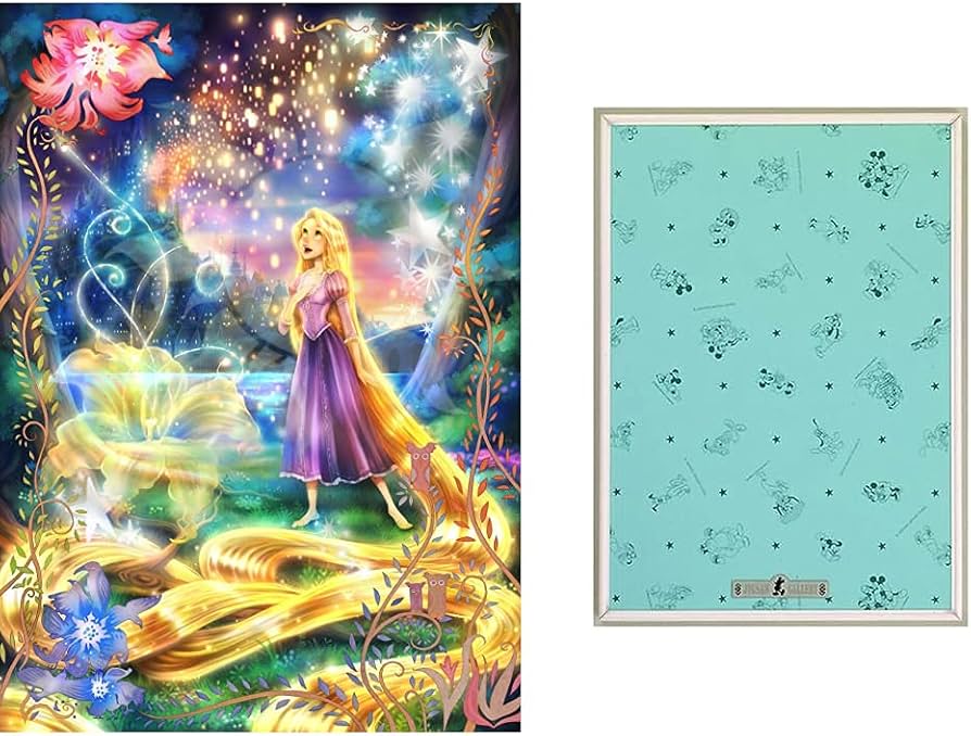 Amazon | 500ピース ジグソーパズル 塔の上のラプンツェル 輝く魔法の