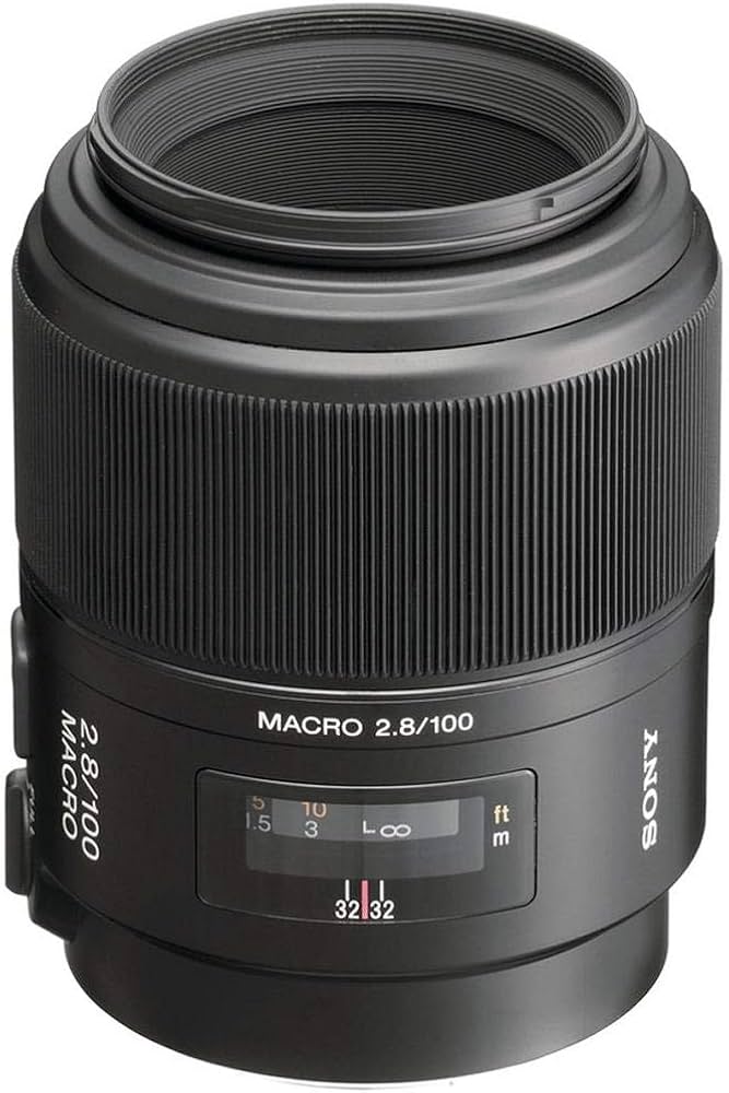 Amazon.com : Sony 100mm f/2.8 Macro Lens for Sony Alpha Digital