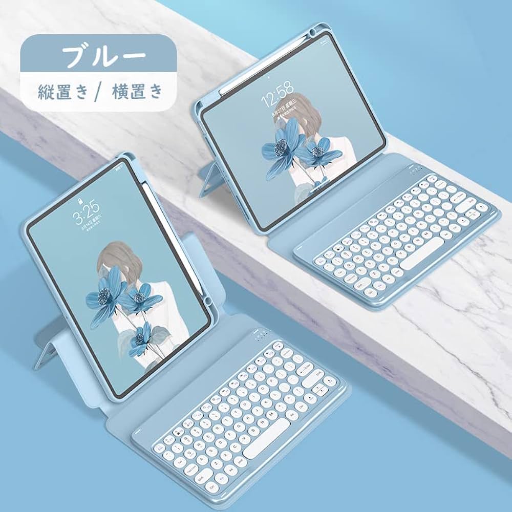 Amazon | 縦置き iPad 第10世代 2022 10.9インチ キーボード iPad A16