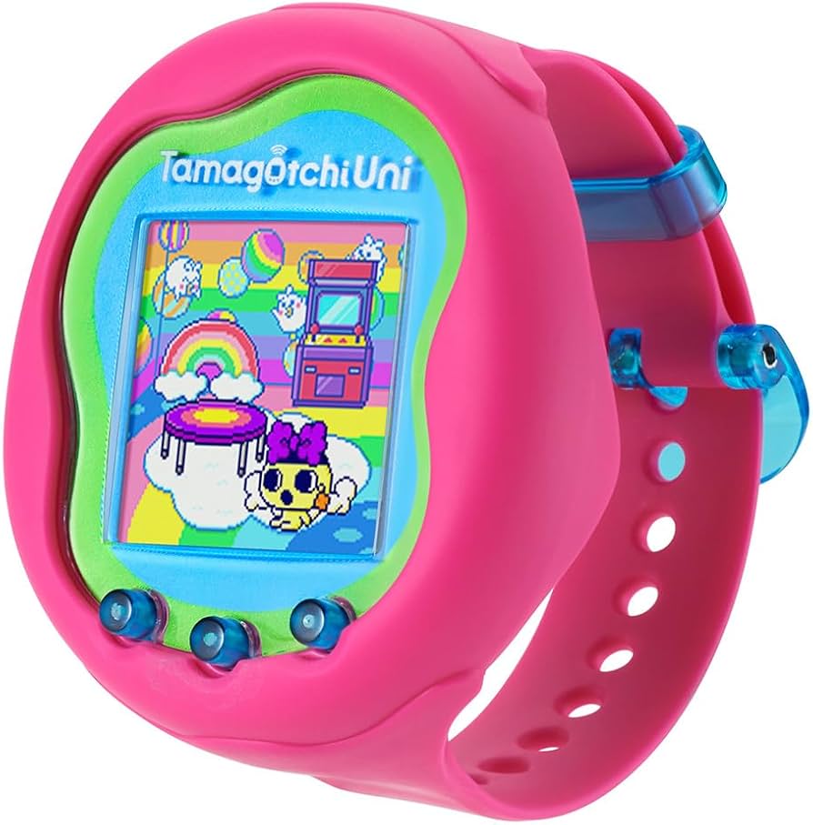 Amazon | ☆日本語プレイ可能☆ たまごっちユニ ピンク (Tamagotchi