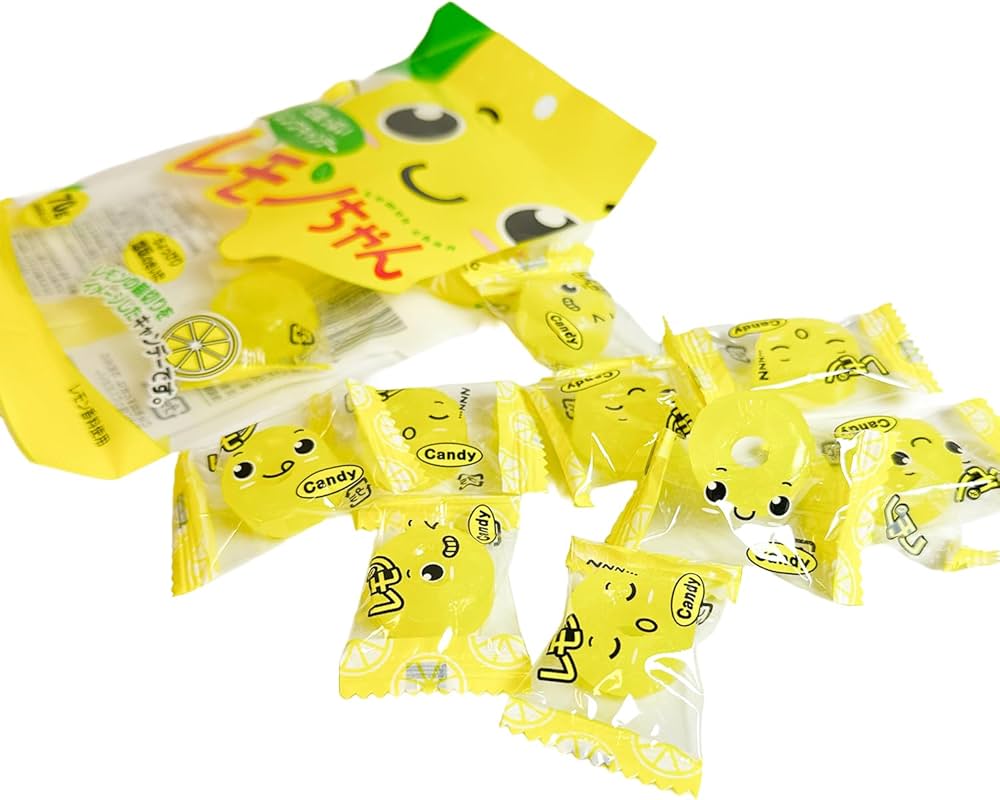 Amazon.co.jp: 川口製菓 レモンちゃん70g×10袋 : 食品・飲料・お酒
