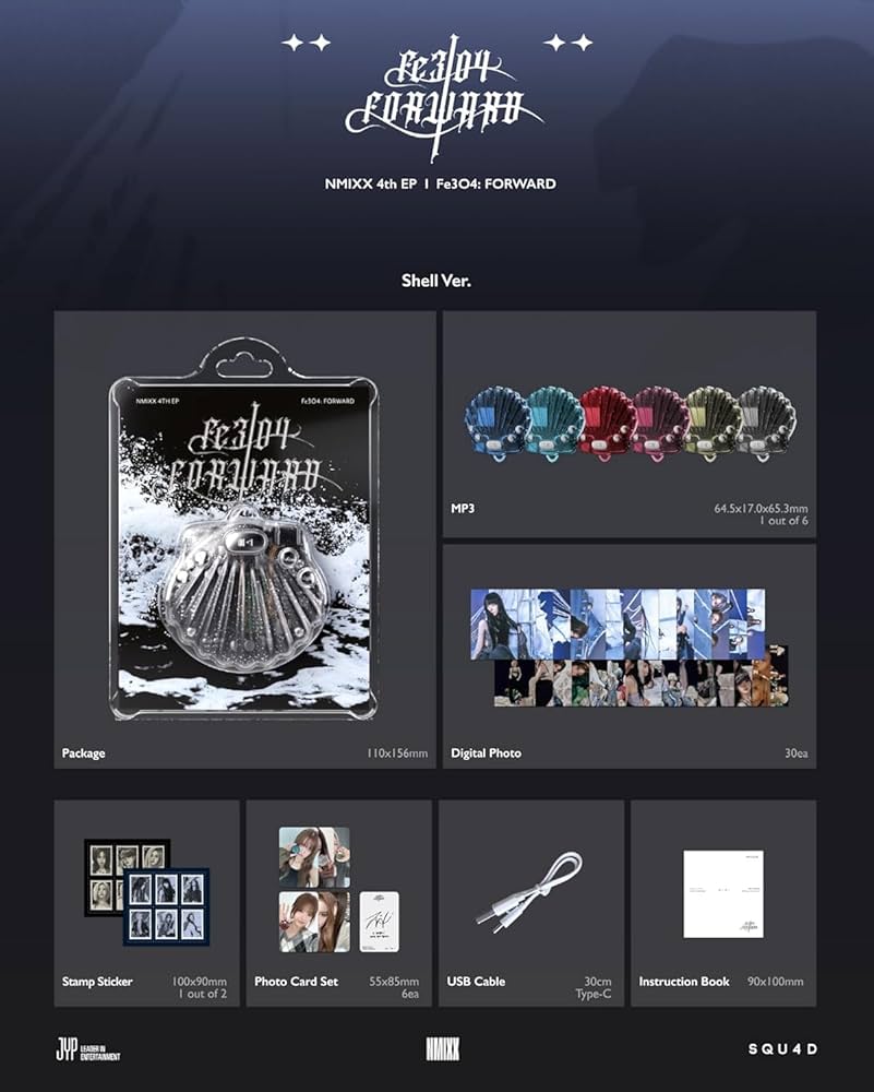 NMIXX, NMIXX, NMIXX - NMIXX Fe3O4 Forward 4th EP Album MP3 Shell