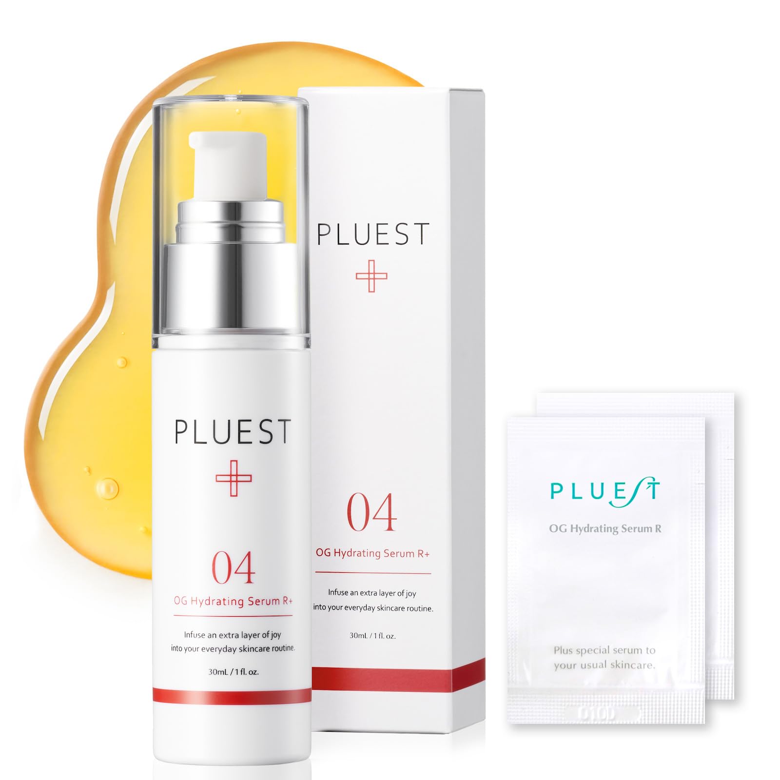 Amazon.co.jp: PLUEST OGハイドレーティングセラムR+ 薬用 美容液