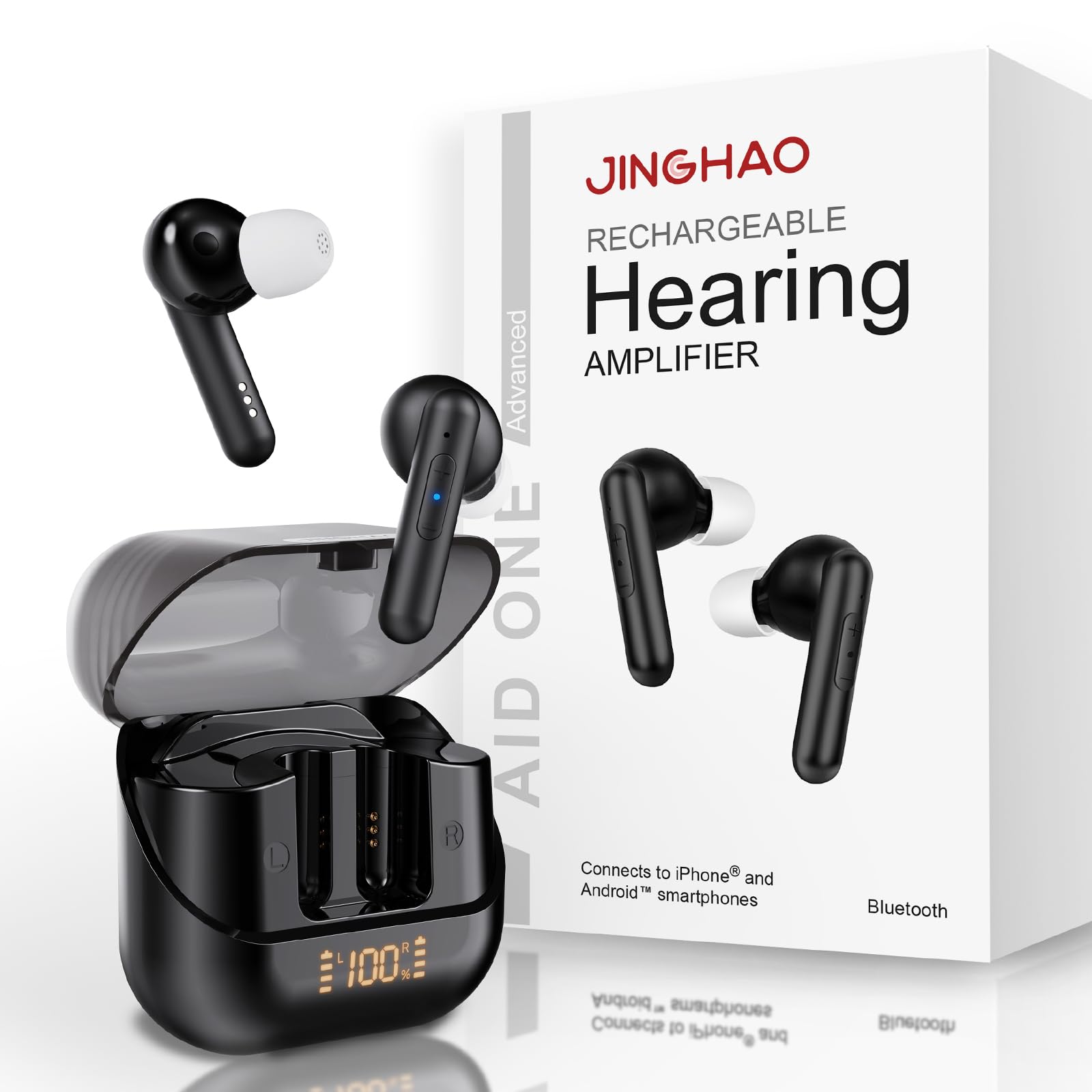 Amazon.co.jp: 【JINGHAO集音器】 Bluetooth ワイヤレス集音器