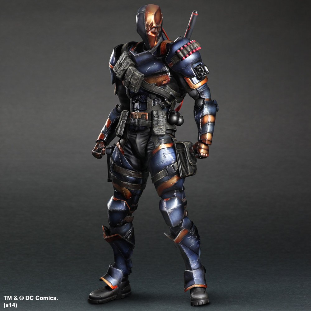 Amazon.co.jp: BATMAN:ARKHAM ORIGINS PLAY ARTS改 デスストローク(PVC