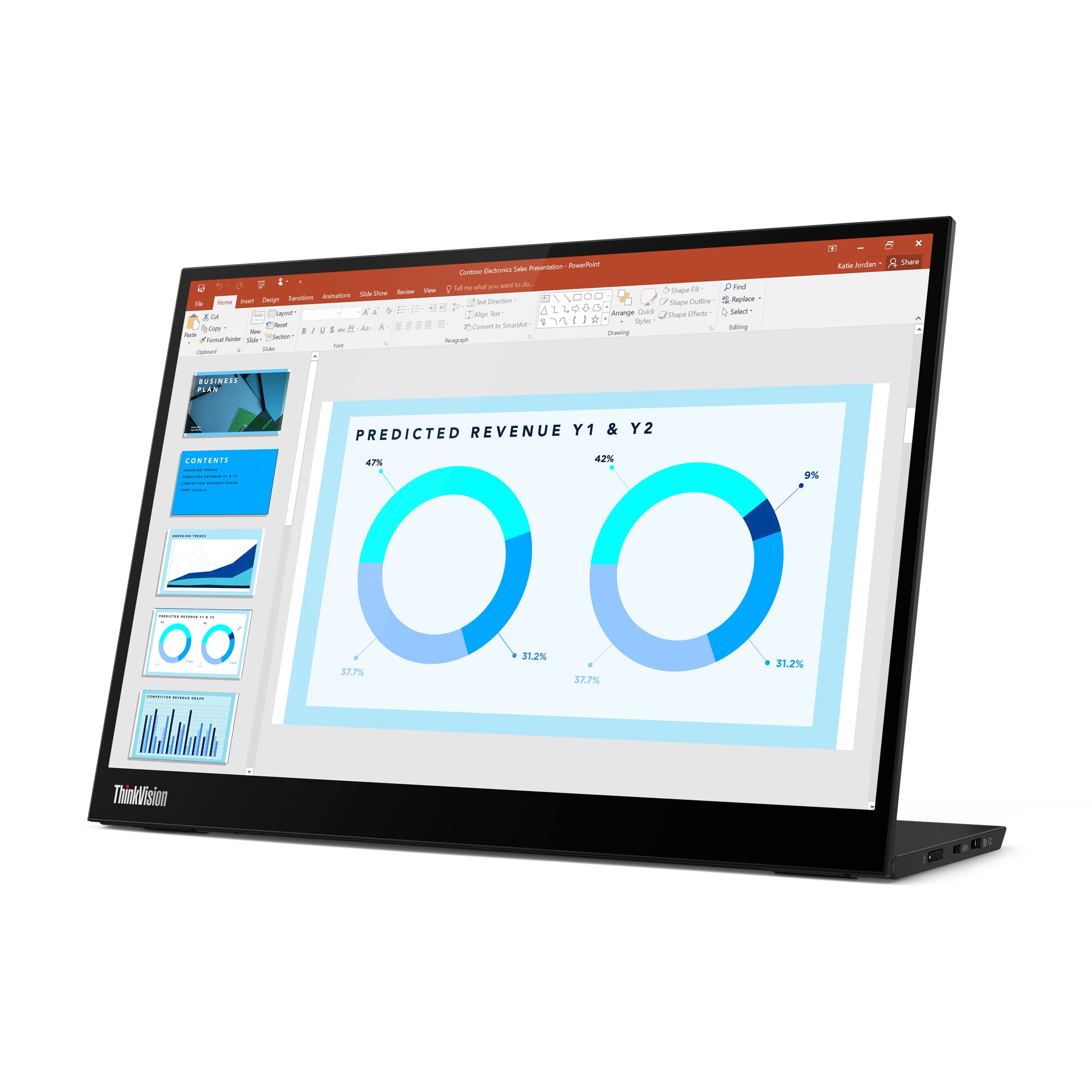 Amazon.com: Lenovo THINKVISION M14 14IN Full HD 1920X1080 IPS