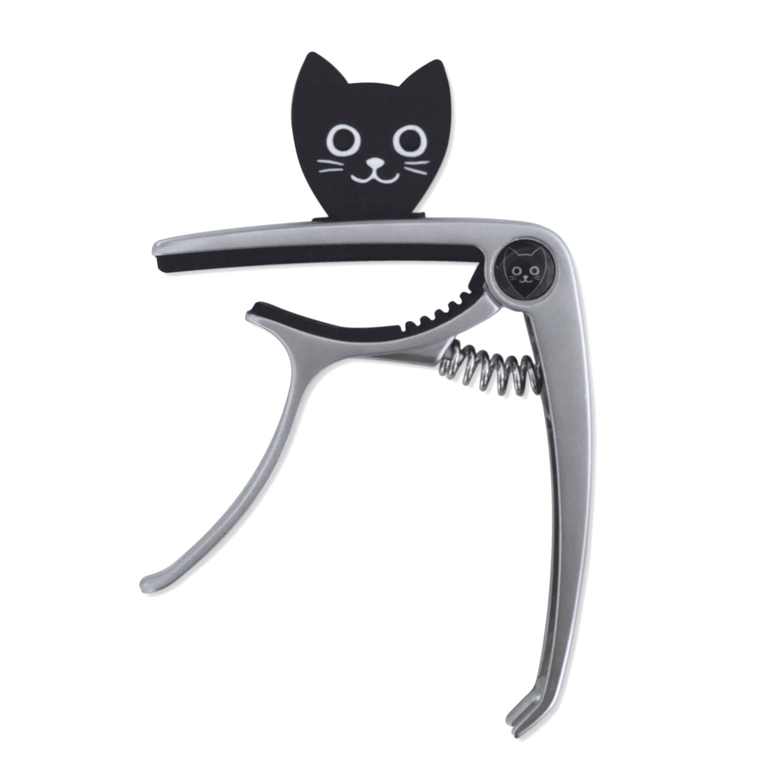 Amazon | ネコ型ピック付き ギター カポ ピックホルダー機能