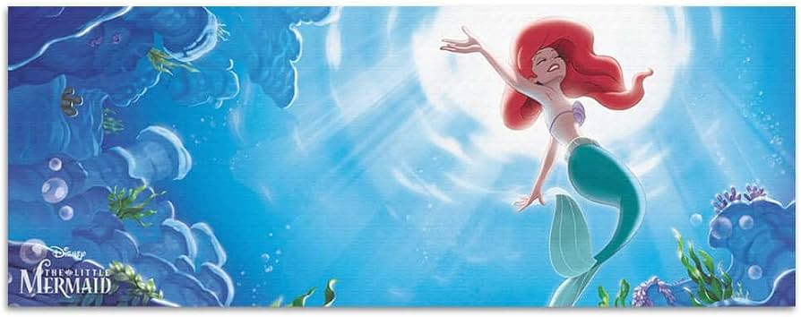 Amazon.co.jp: ディズニー ポスター アリエル リトルマーメイド 30cm