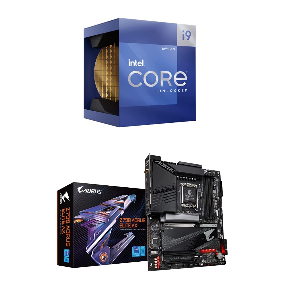 Amazon.com: Intel Core i9-12900K + GIGABYTE Z790 AORUS Elite AX
