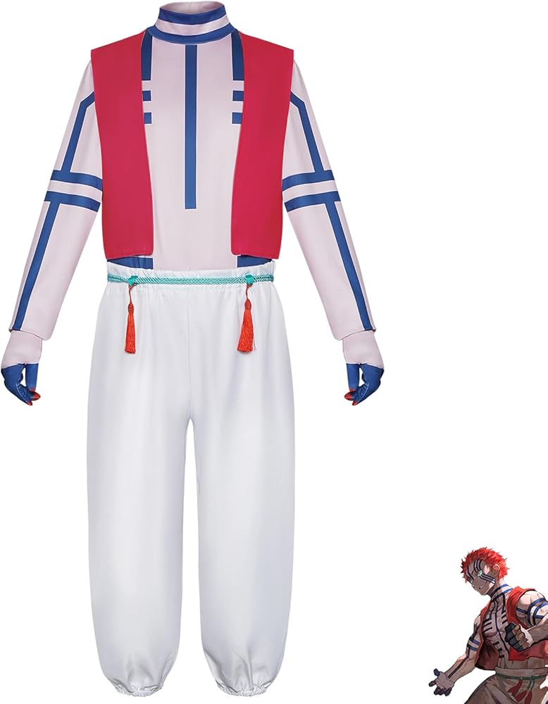 Amazon.co.jp: [YAYAMIYA] 猗窩座 コスプレ 上弦の参 鬼滅の刃