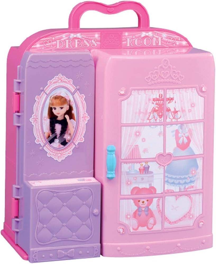 Amazon | リカちゃん リカちゃんハウス ドレスルーム | 家具 | おもちゃ