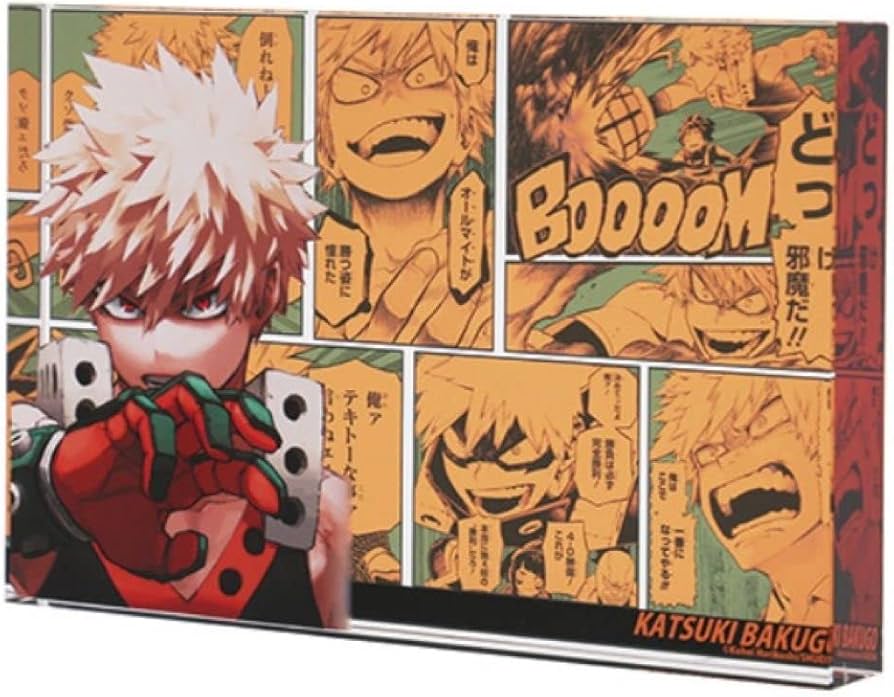 Amazon.co.jp: ヒロアカ アクリルブロック 爆豪勝己 ジャンプショップ