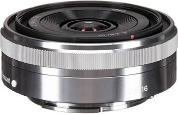 Amazon.com : Sony E 16mm F2.8 Wide-Angle Prime Lens (SEL16F28
