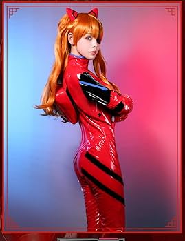 Amazon.co.jp: EVAプラグスーツ 惣流アスカ・ラングレー風 コスプレ