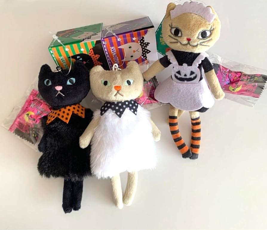 Amazon.co.jp: KALDI カルディ ハロウィン くたくたネコちゃん