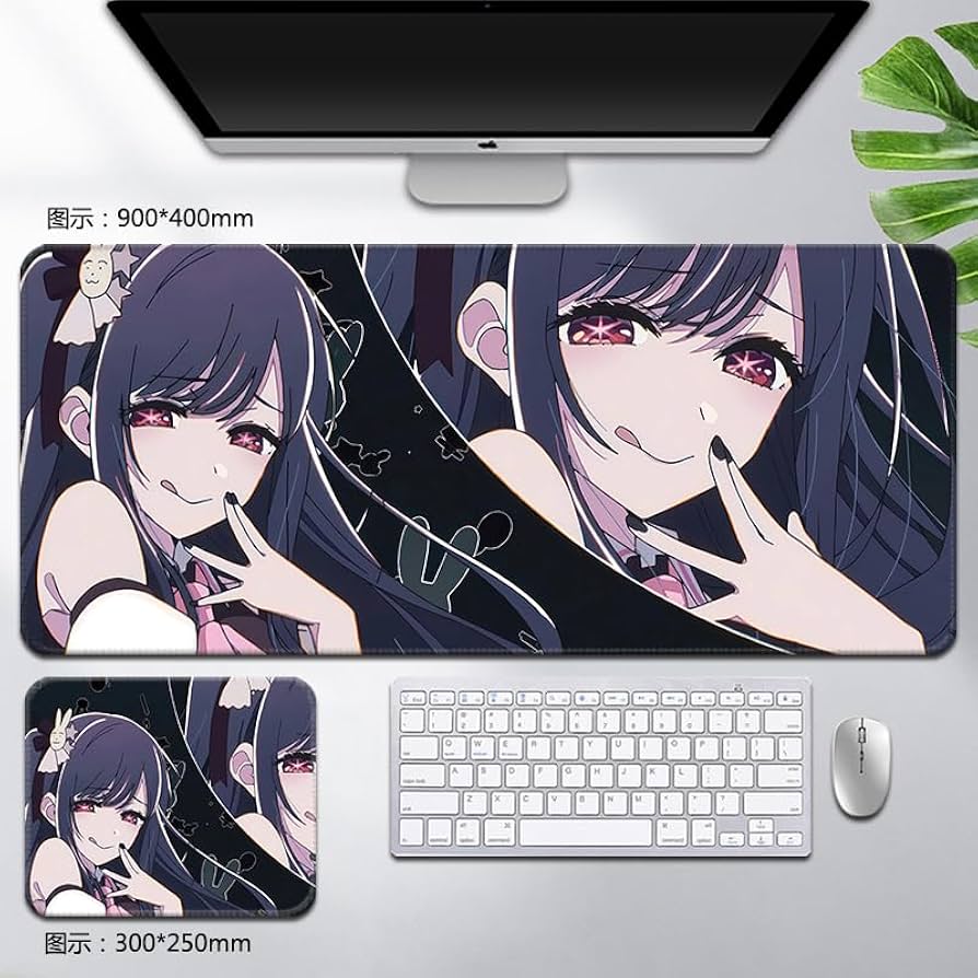 Amazon.co.jp: 推しの子 マウスパッド 星野アイ アクア ルビー 有馬