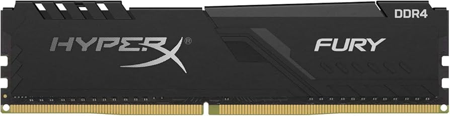 HyperX Fury 16GB 2400MHz DDR4 CL15 DIMM Black XMP Desktop Memory