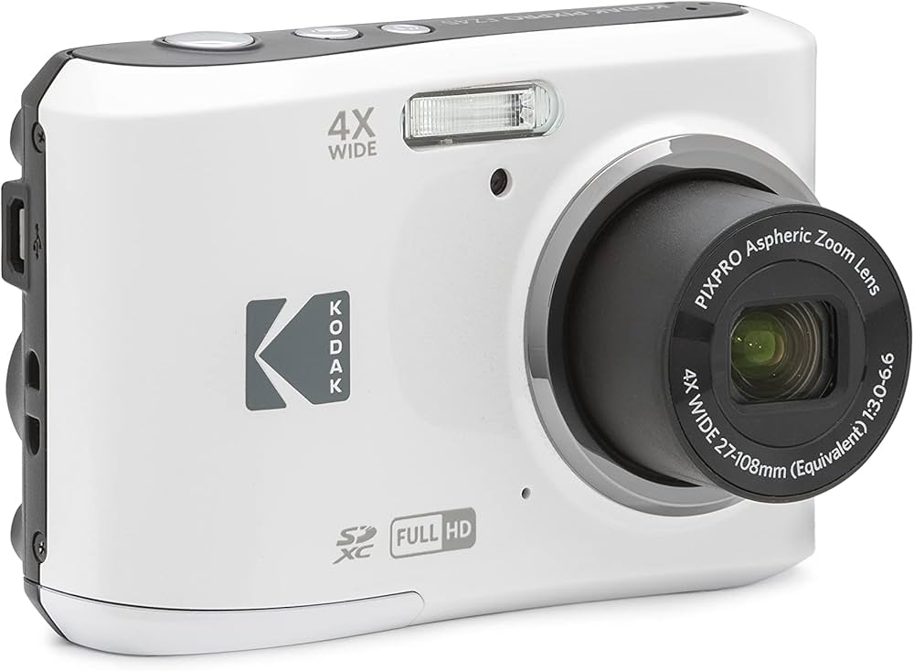 Buy KODAK PIXPRO FZ45-WH 16MP Digital Camera 4X Optical Zoom 27mm