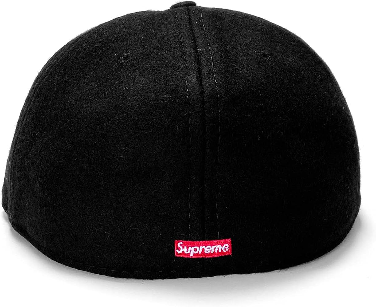 Amazon.co.jp: Supreme Men's Ebbbets S Logo Cap Black Ebbets S Logo