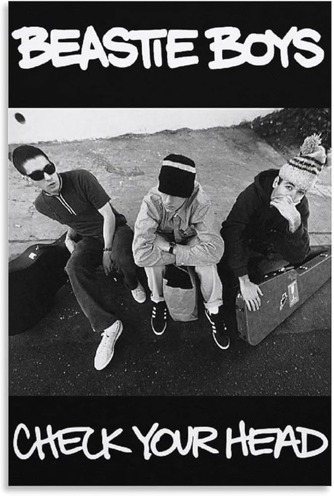 90s デッドストックbeastie boys 大判ポスター 90s デッドストック